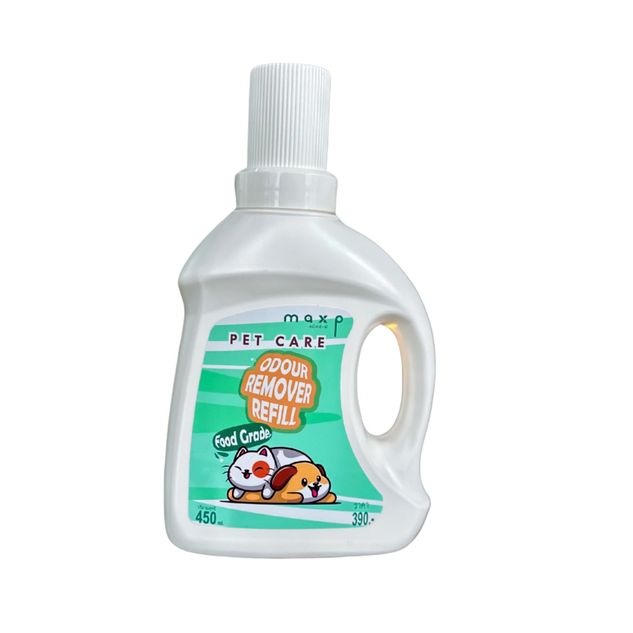 Maxp น้ำยาสลายกลิ่นสัตว์เลี้ยง Food Grade รีฟิล 450ml